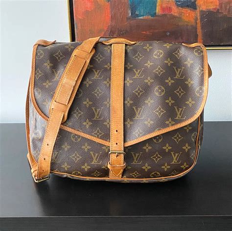 louis vuitton satchel bag vintage